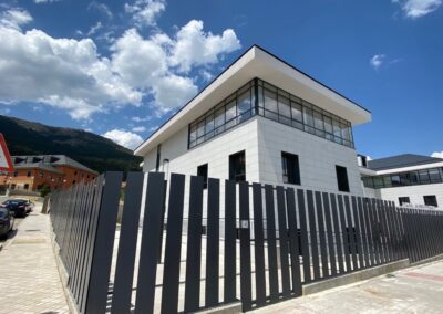Edificio judicial de San Lorenzo de El Escorial: cuadros de control de climatización